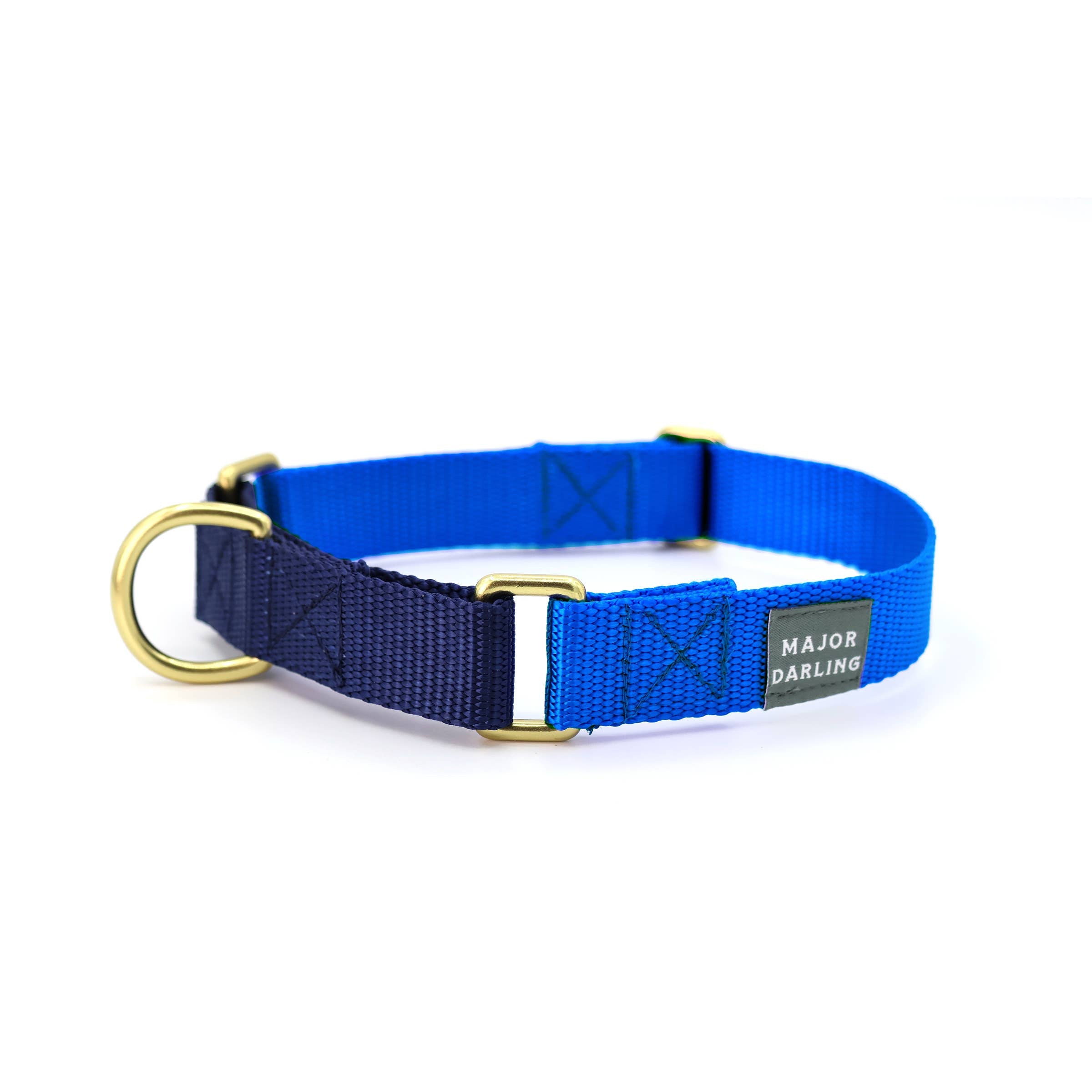 Martingale Collar / Cobalt + Navy: Large