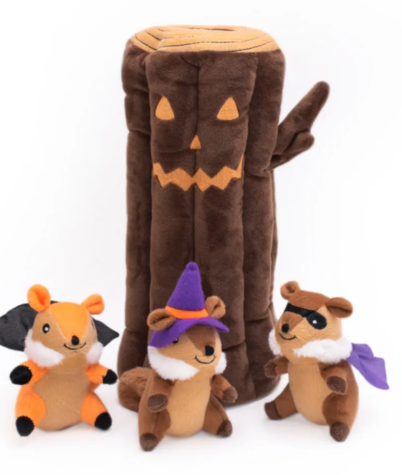 Halloween Burrow® – Haunted Log