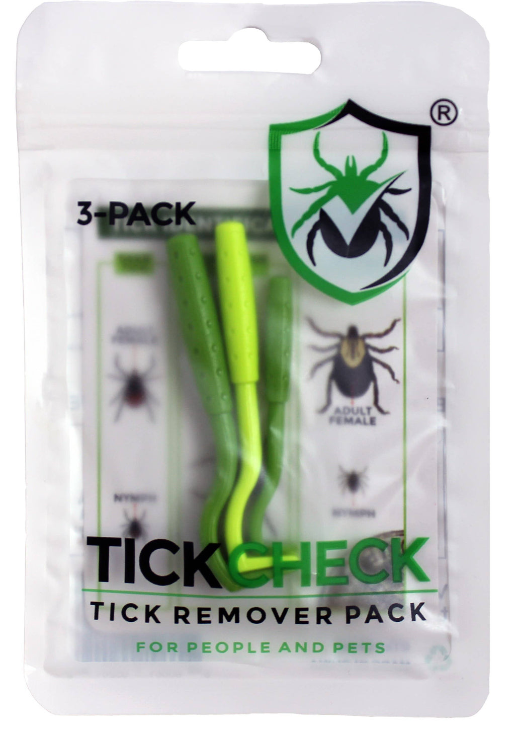 TickCheck Tick Remover Value 3 Pack