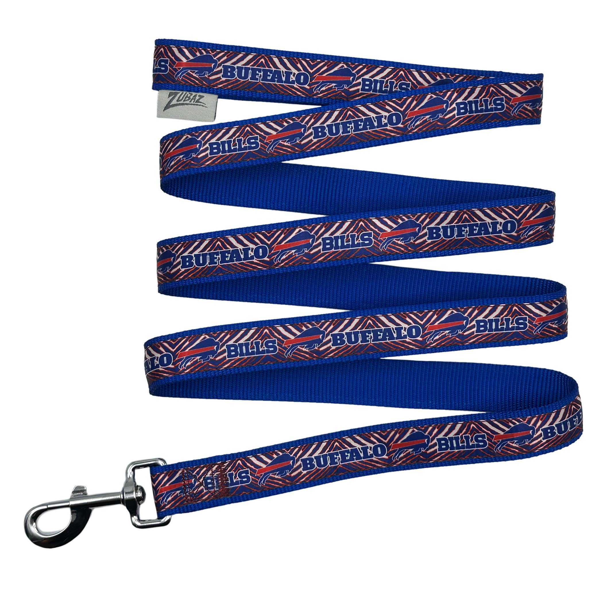 BUFFALO BILLS ZUBAZ LEASH: Large