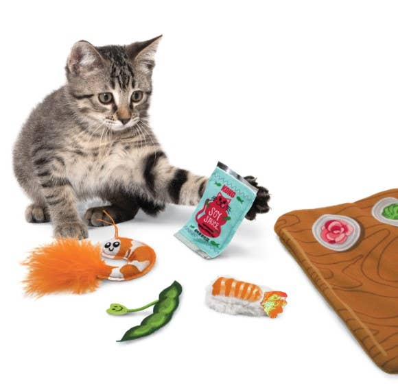 KONG® Pull-A-Partz™ Sushi Cat Toy