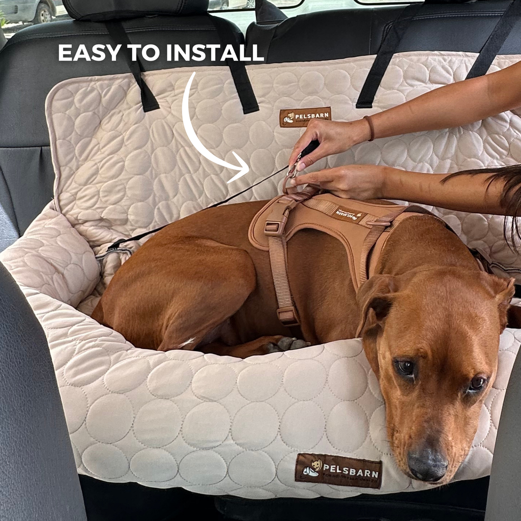 Cooling Car Bed Heat Relief - Pelsbarn 🐾: Beige / XL