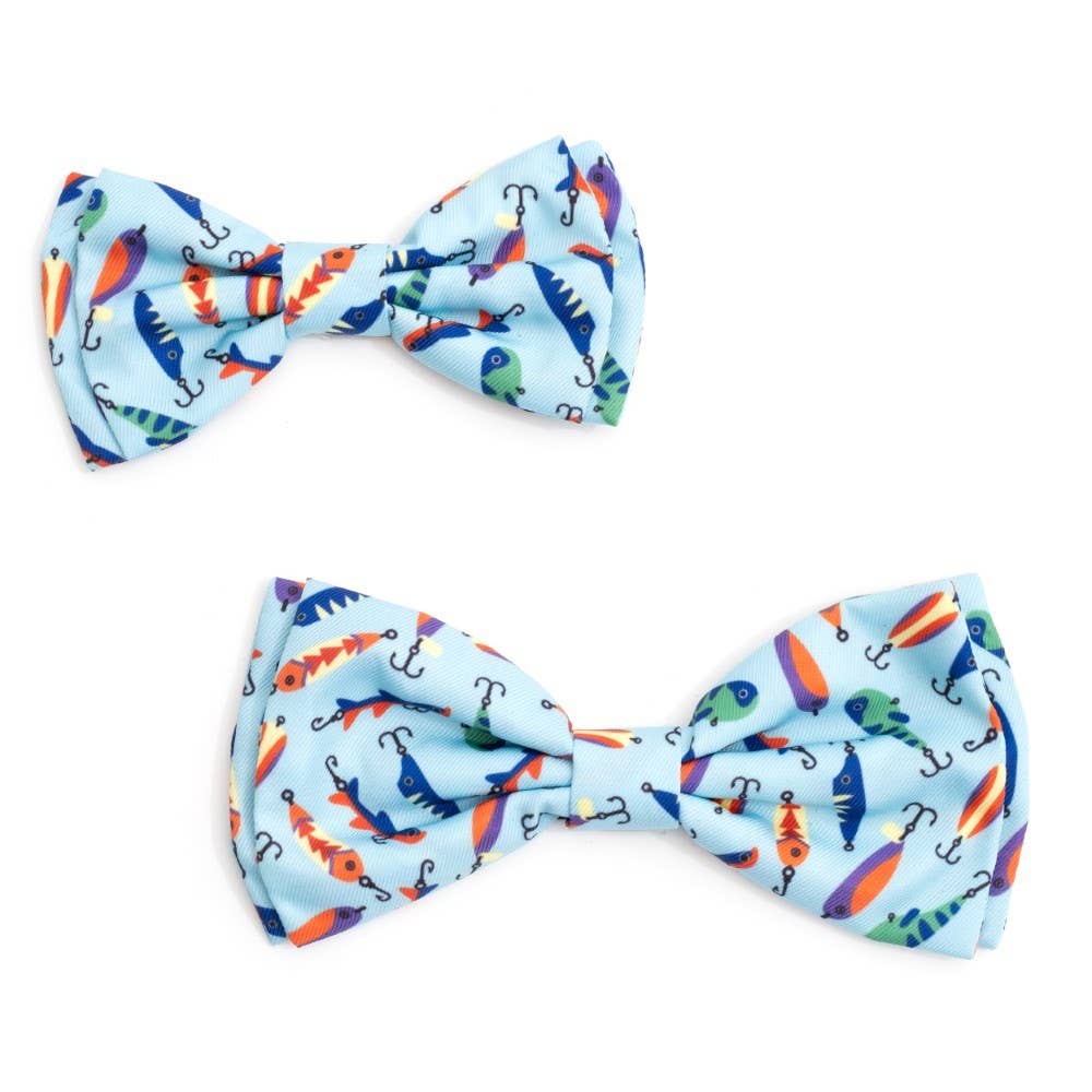 Gone Fishin' Bow Tie: Blue