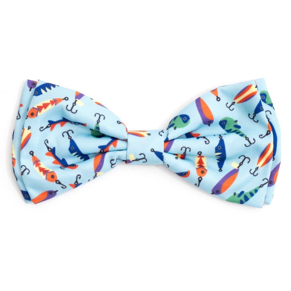 Gone Fishin' Bow Tie: Blue