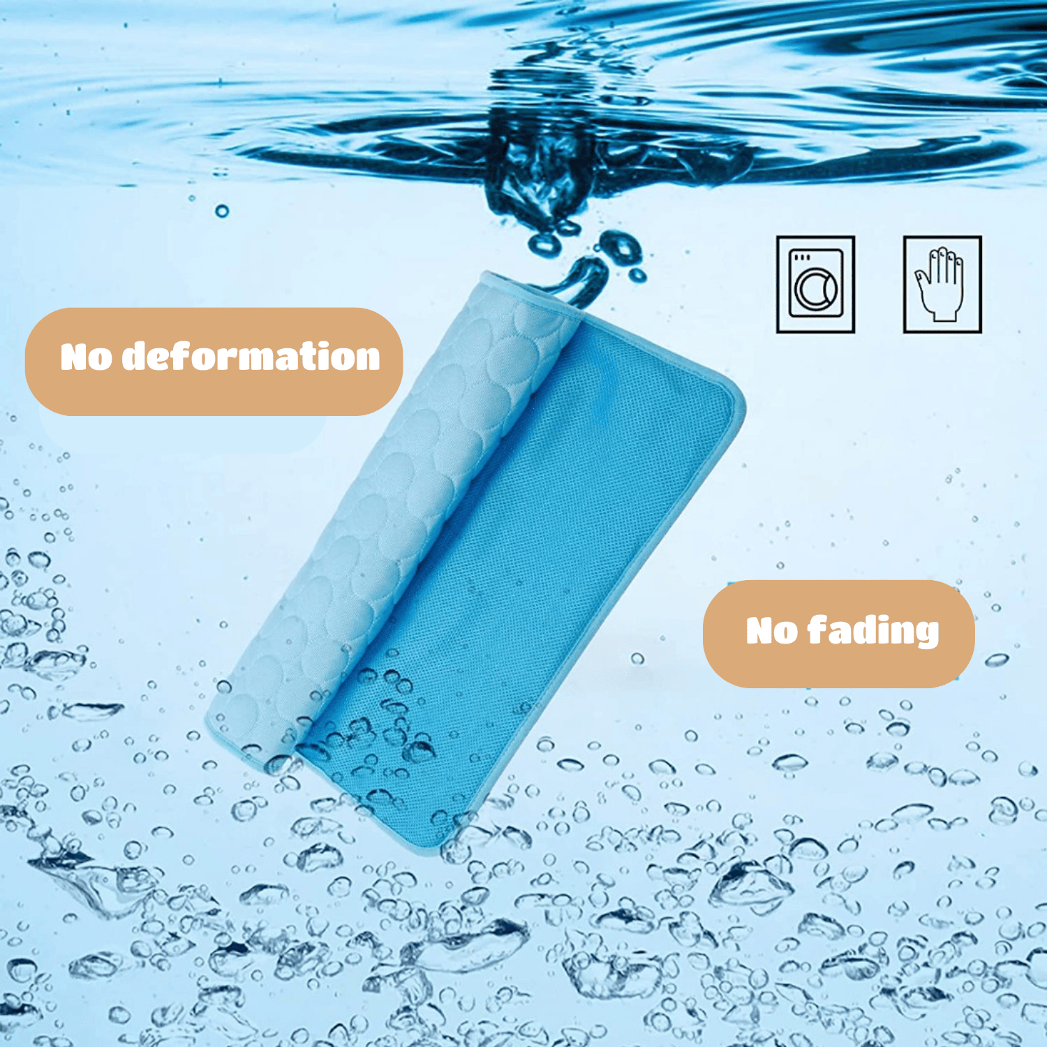 Cooling Mat - Pelsbarn 🐾: Light Blue / XL