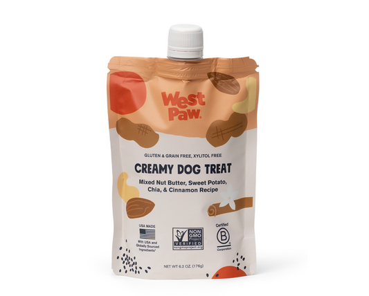 Sweet Potato Chia Creamy Dog Treat: 6.2oz