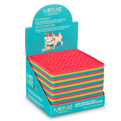 Messy Mutts Silicone Lick Mat: Assorted Colors