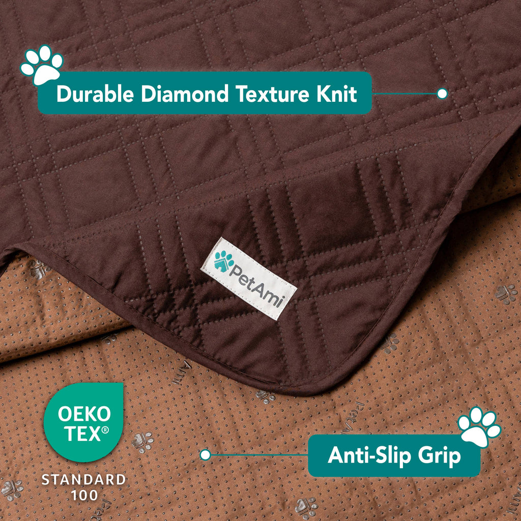 Waterproof Pet Furniture Cover Couch Protector: Olive Green / Large - 68" x 82"