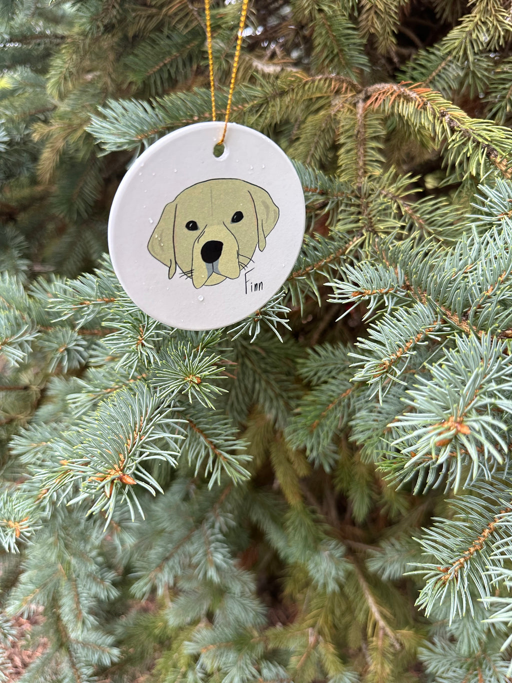 Mugdog Ornament by Farrah
