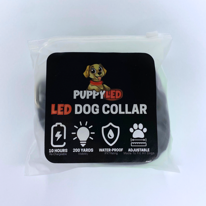 LED Dog Collar: Green