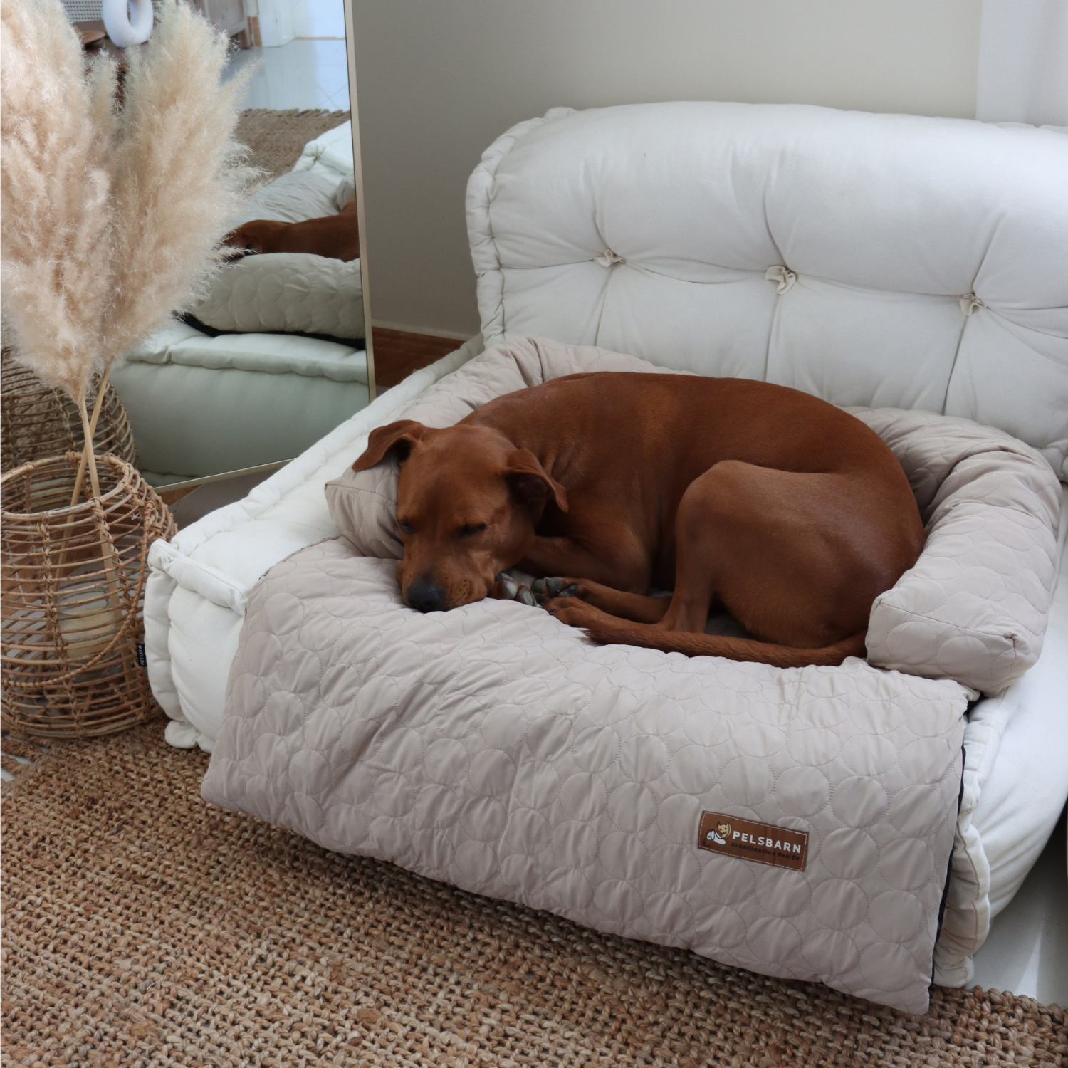 Cooling Dog Bed Heat Relief - Pelsbarn : Light Blue / M/L