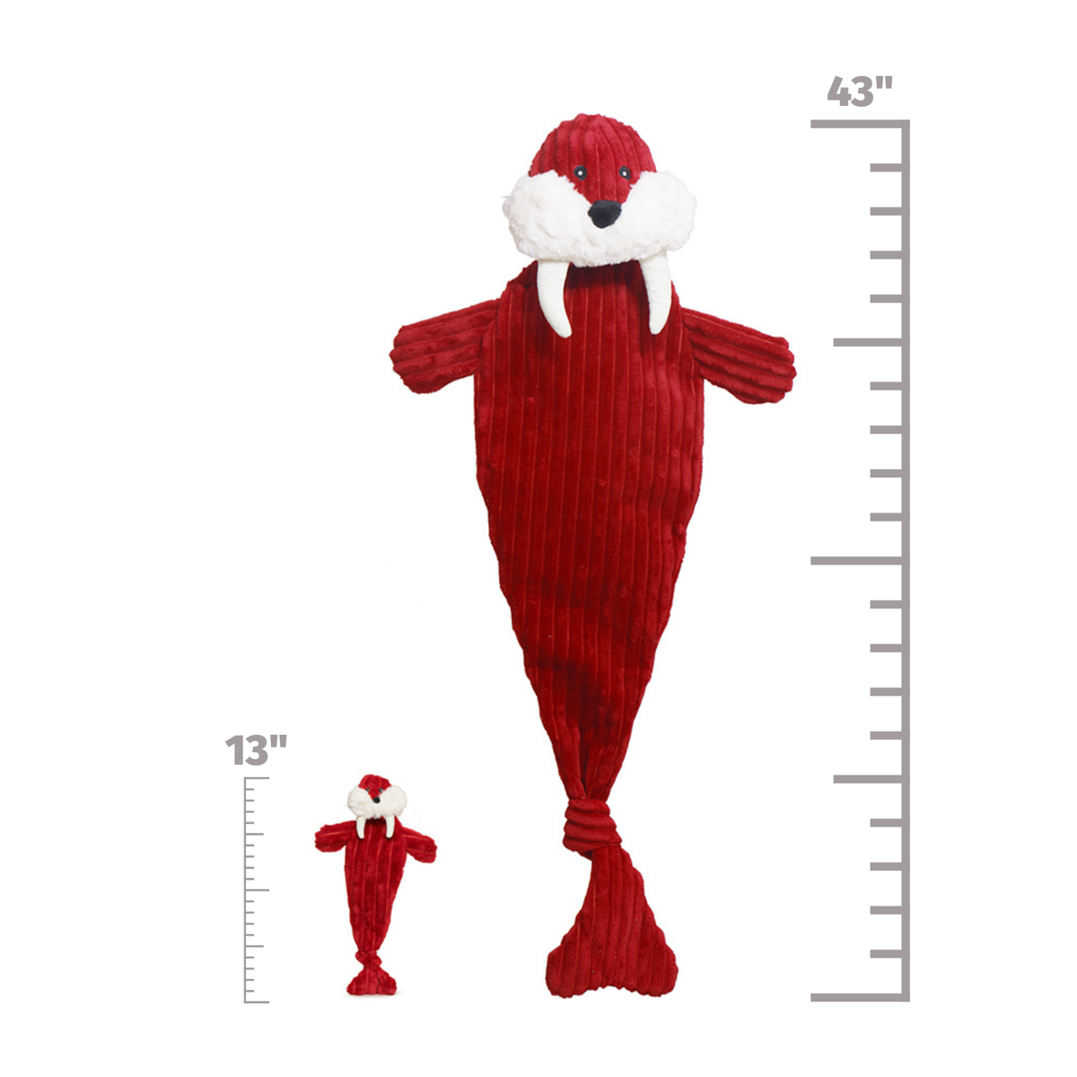 HuggleFlatties Wally Walrus : Super-Size