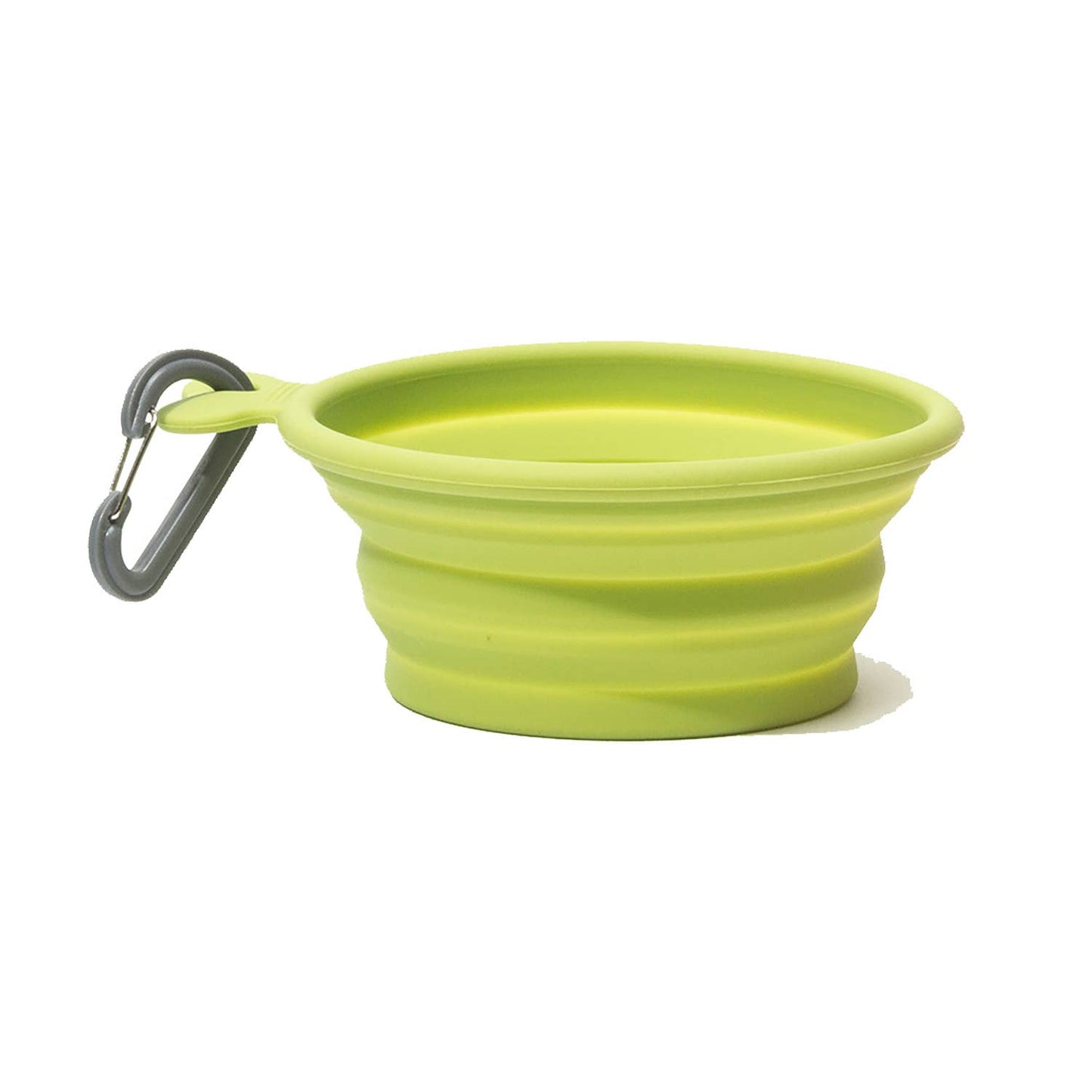 Messy Mutts Silicone Collapsible Bowl Green Small