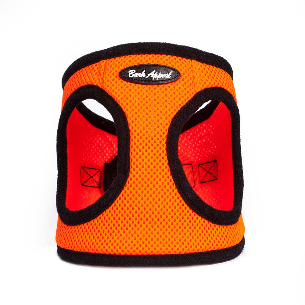 Mesh Step in Harness: Orange