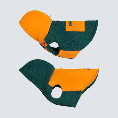 Reversible Jacket - Green and Orange: 3XL