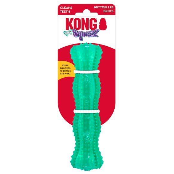 KONG® Squeezz® Dental Stick Dog Chew Toy Medium