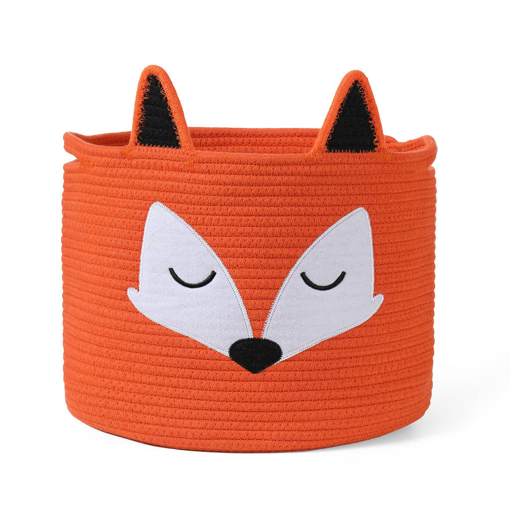 Fred the Fox Organic Cotton Storage Basket