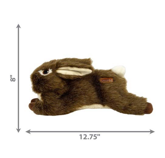 KONG® Wild Low Stuff Rabbit Dog Plush Toy Medium