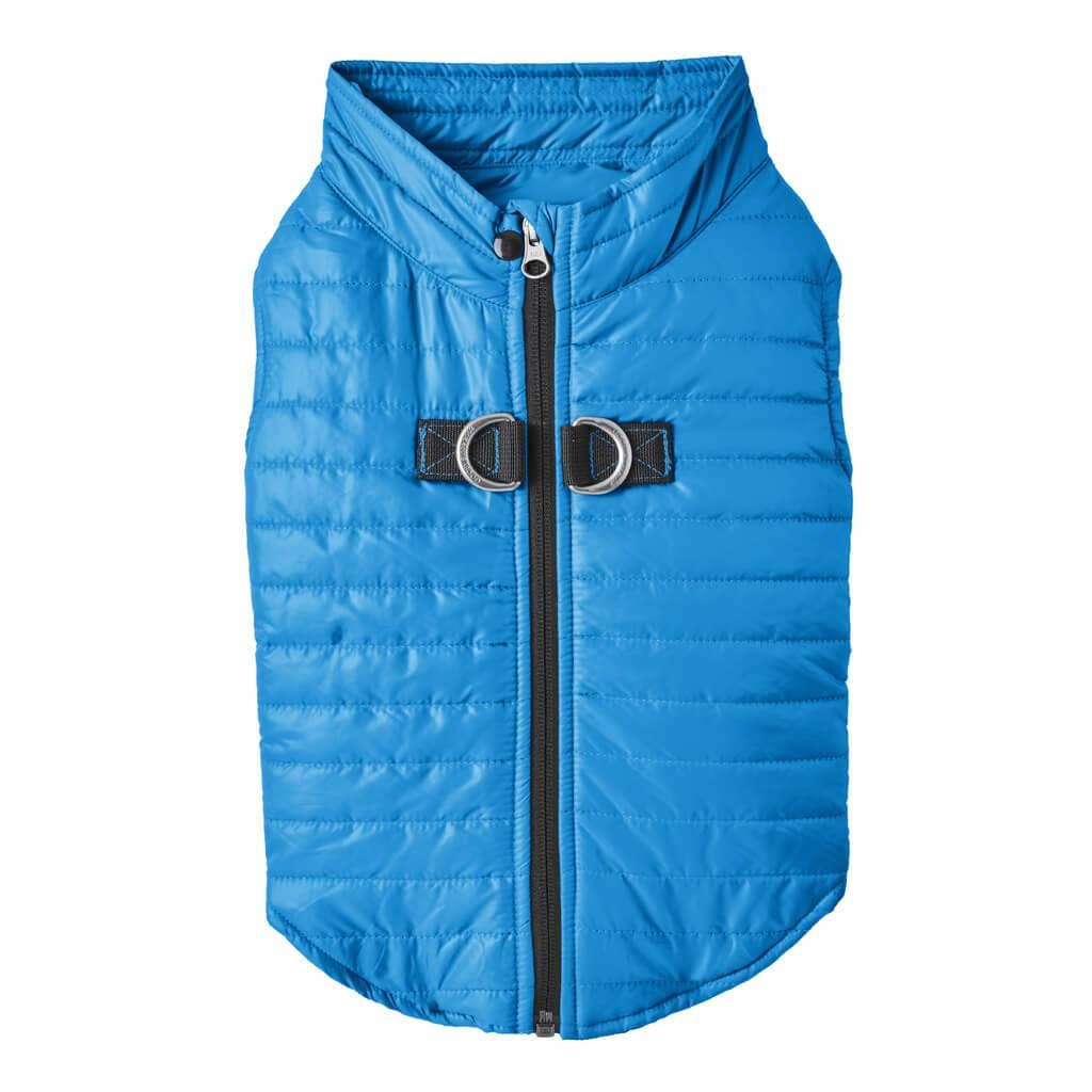 Puffer Vest: Blue