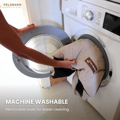 Cooling Dog Bed Heat Relief - Pelsbarn : Beige / M/L