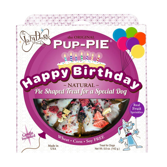 Lazy Dog Happy Birthday Pup-PIE for a Special Dog