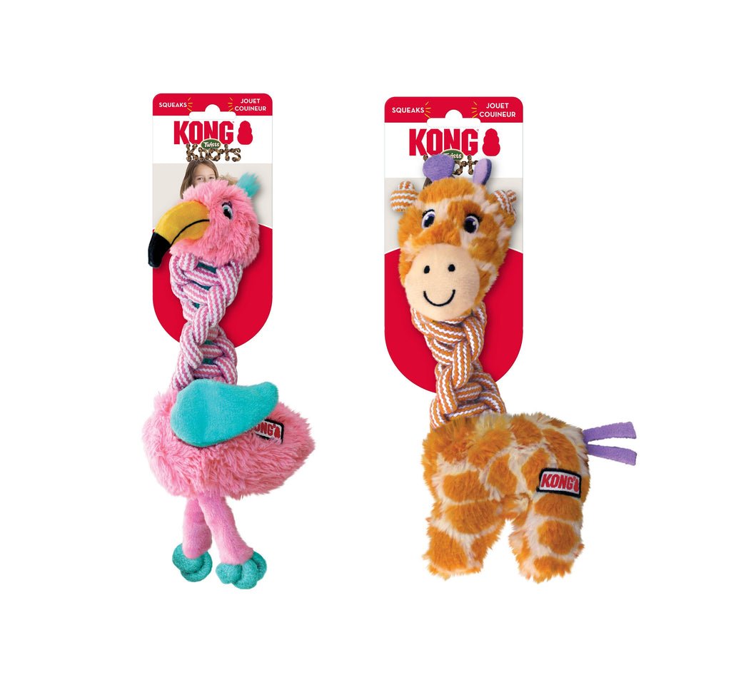 KONG® Knots Twists Dog Rope Toy Small/Medium