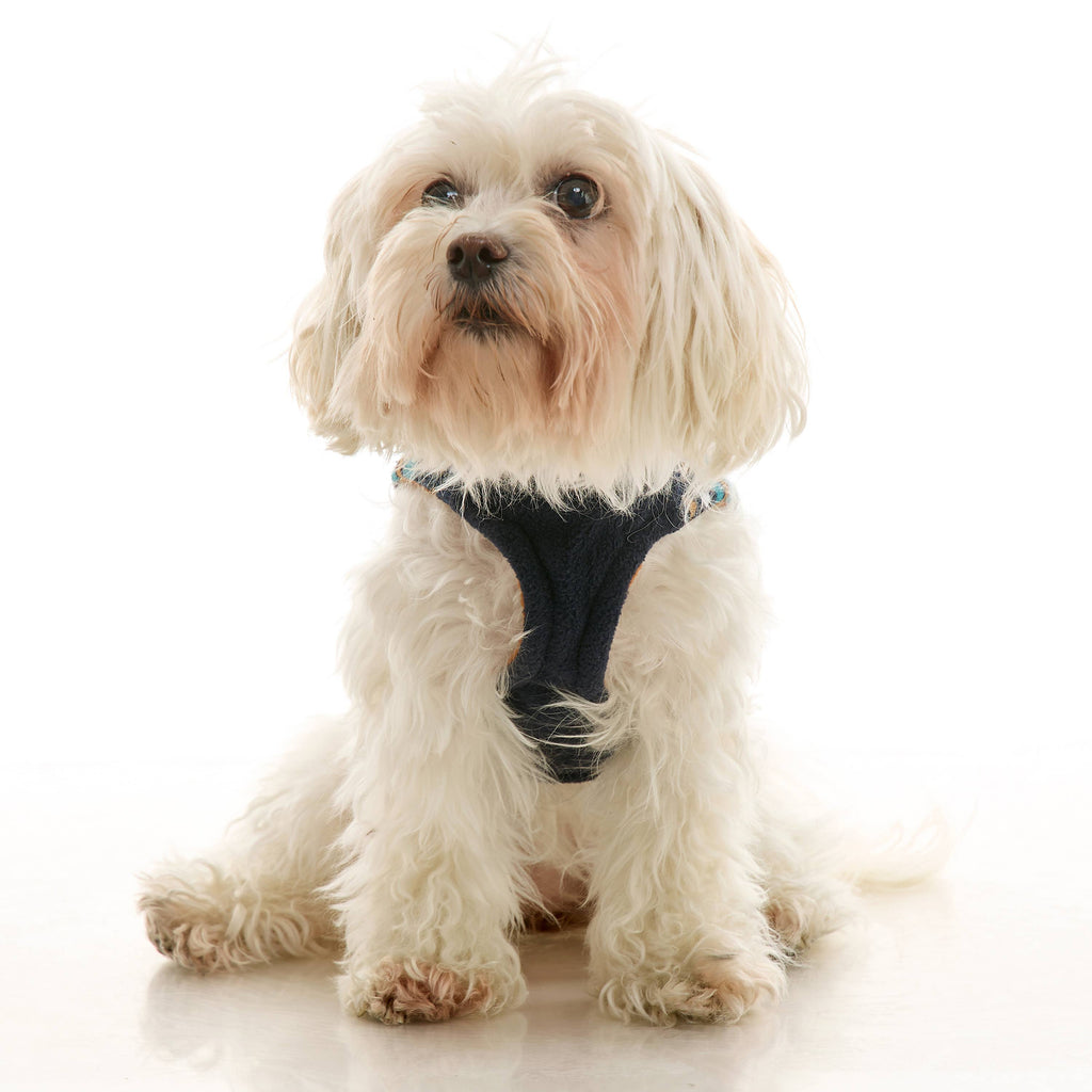 Zip Up Fleece Deer Blue