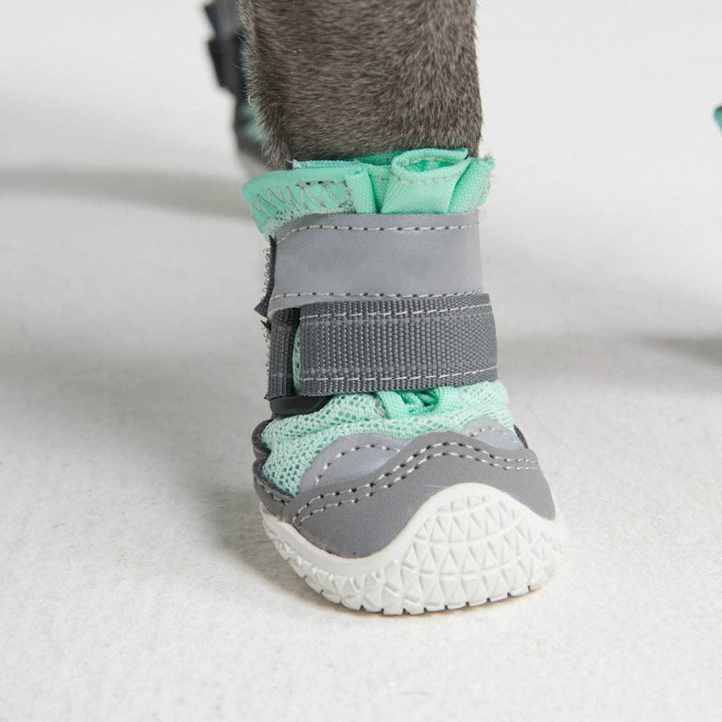Hot Pavement Pawtector Dog Shoes - Teal: C (6.1cm-7.0cm / 2.4"-2.7")