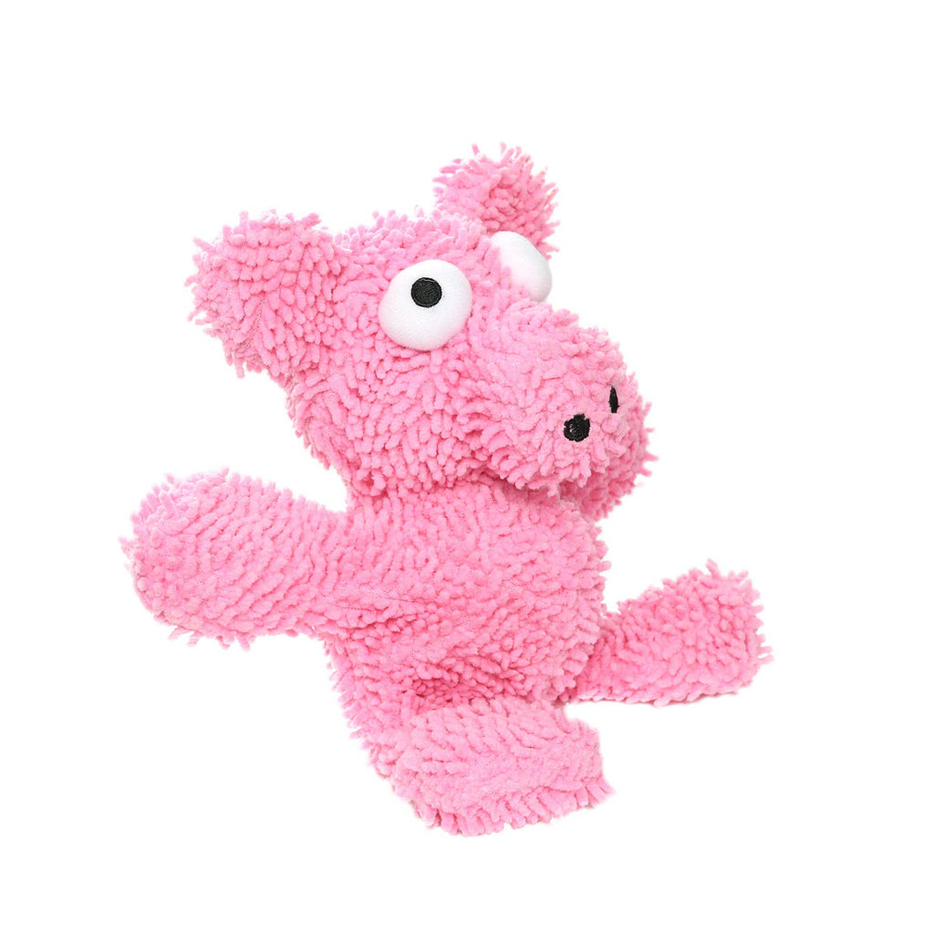 Mighty Microfiber Ball Pig, Durable, Squeaky Dog Toy - Medium