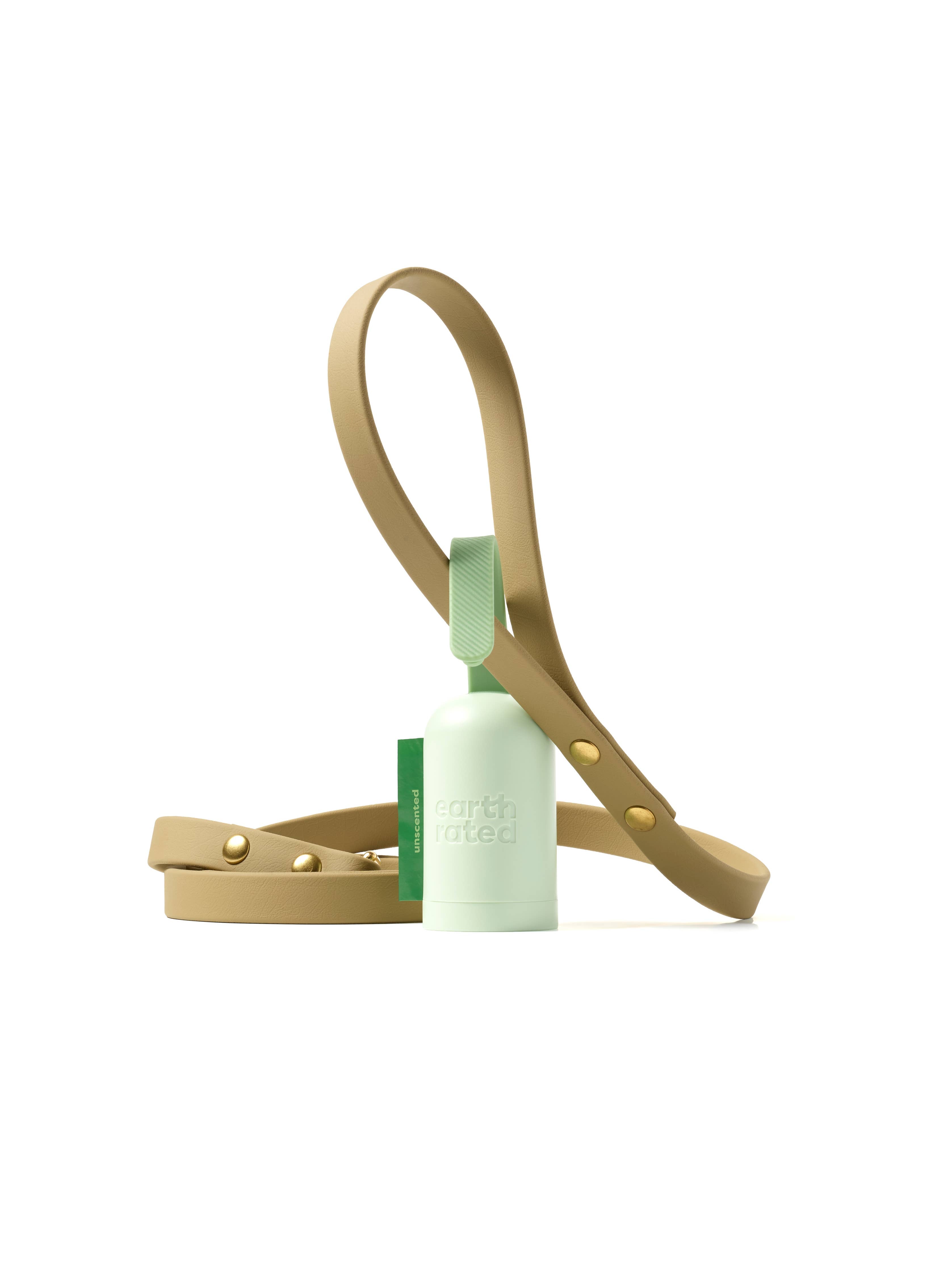 Earth Rated Poop Bag Dispenser with 15 Unscented Bags