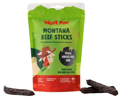 Air-Dried Montana Beef Sticks - Case of 6: Case of 6