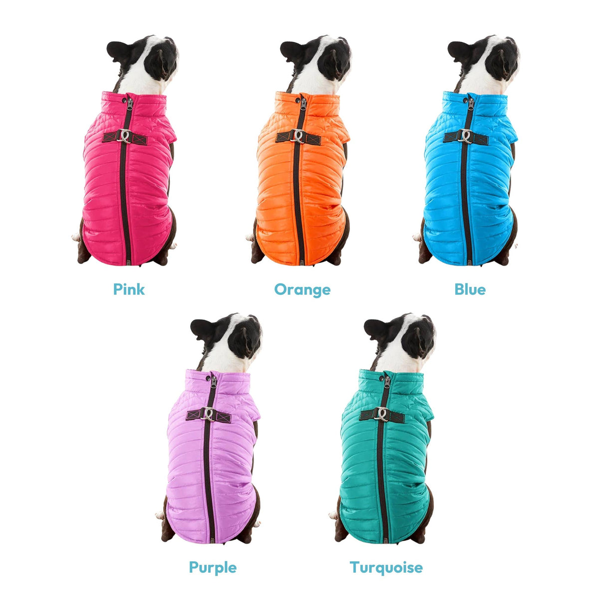 Puffer Vest: Pink / X-Large