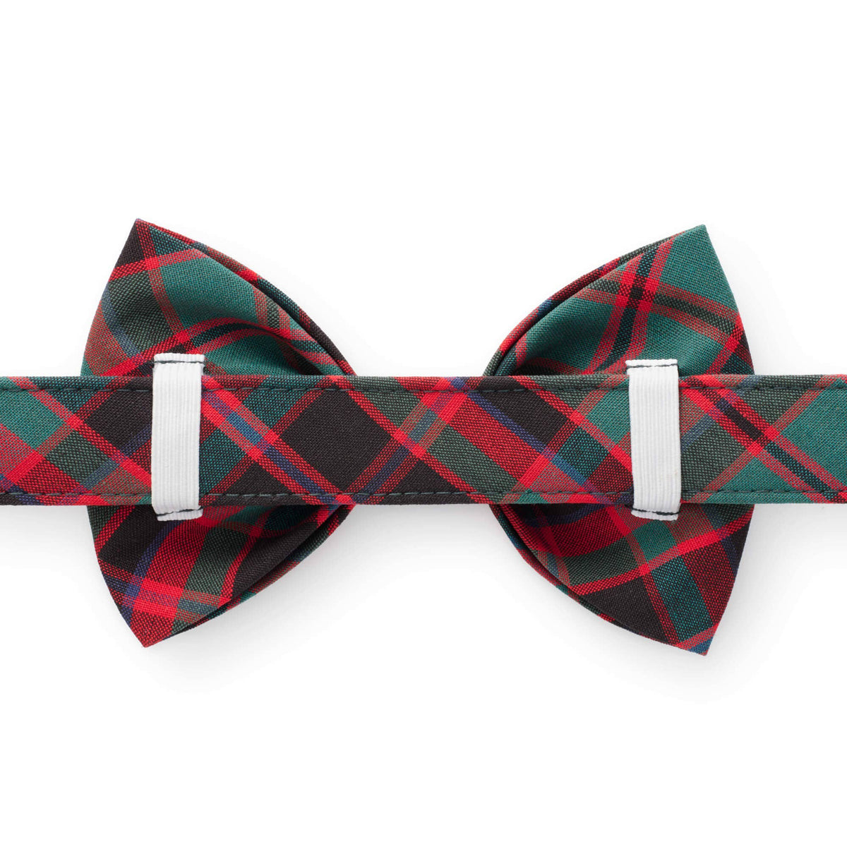 Highland Plaid Dog Bow Tie: Large