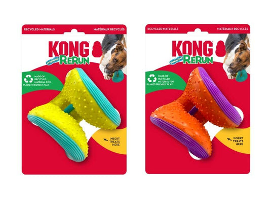 KONG® Rerun Whoosh Ball Dog Fetch Toy Assorted Medium/Large