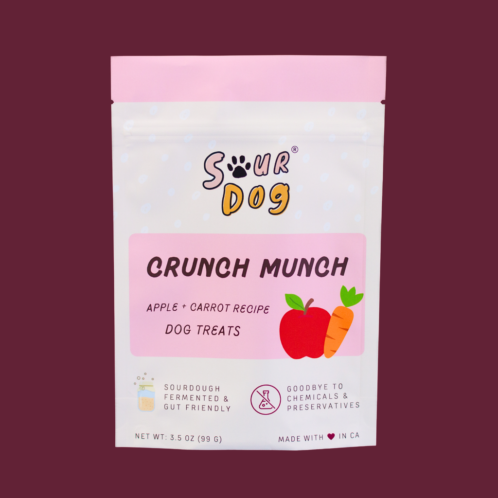 Crunch Munch - Apple & Carrot Sourdough Dog Treats