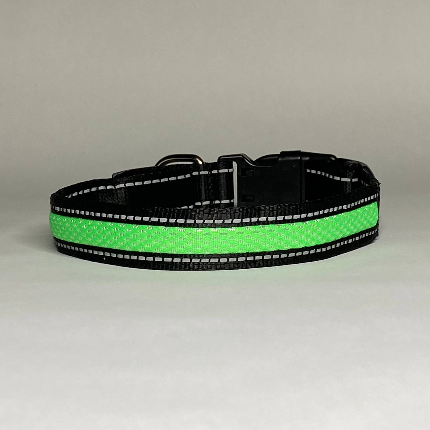 LED Dog Collar: Green