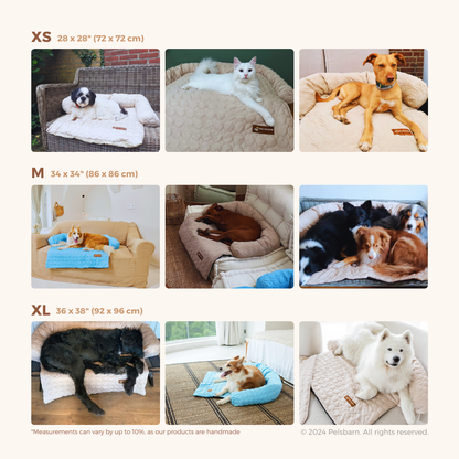 Cooling Dog Bed Heat Relief - Pelsbarn : Light Blue / M/L