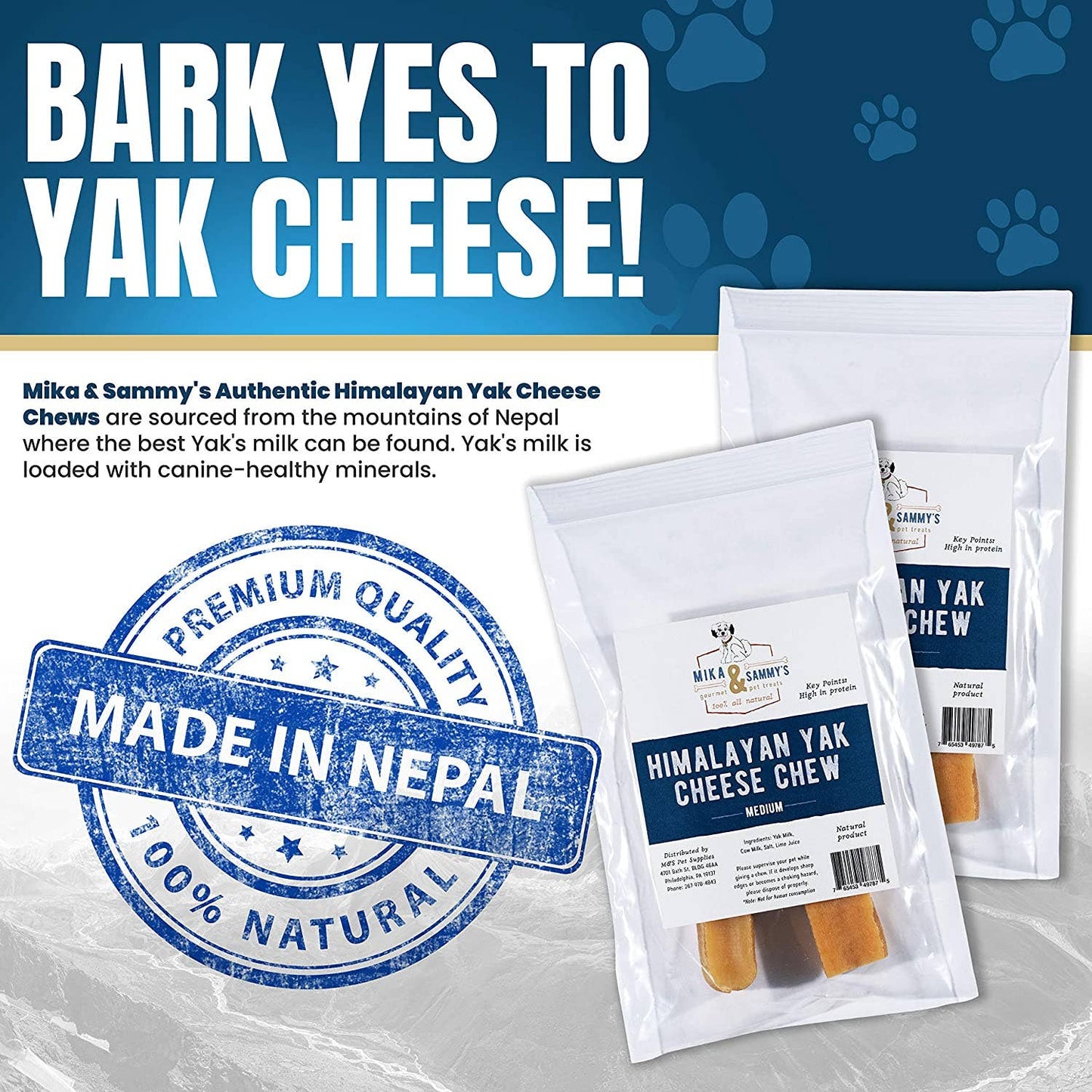 Himalayan Yak Cheese Chew: Extra Large