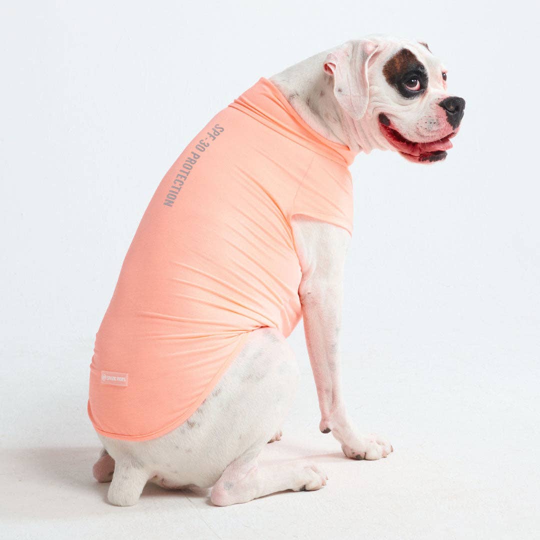 Sunblock Dog T-Shirt - Peach
