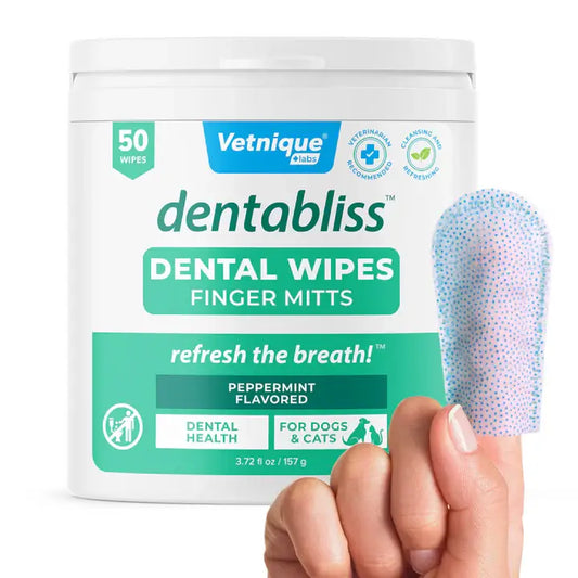 Glandex Dentabliss Breath Freshening Finger Mitt 50ct