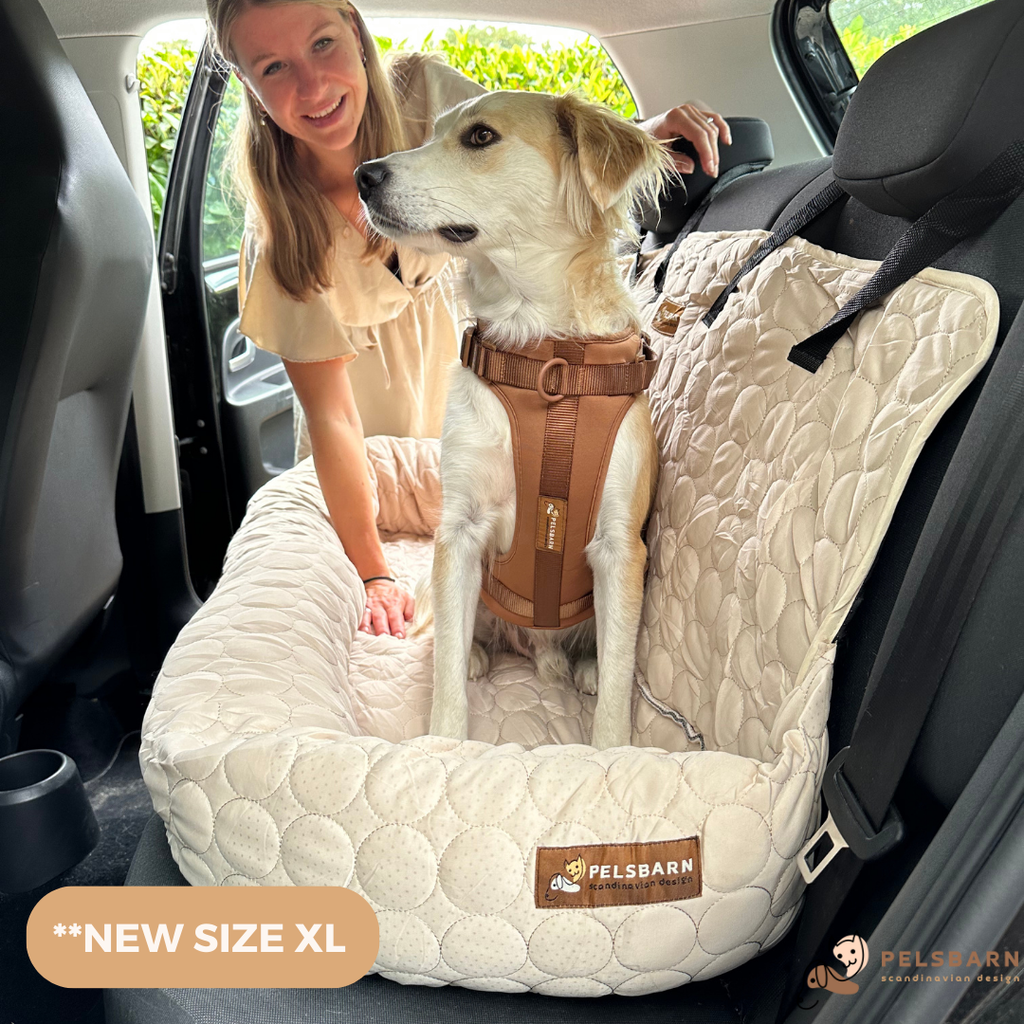Cooling Car Bed Heat Relief - Pelsbarn 🐾: Beige / XL
