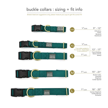 Snap Collar: Teal