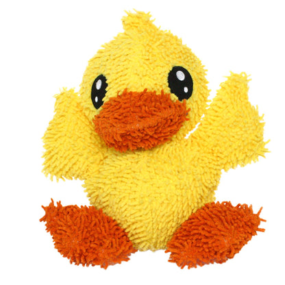Mighty Microfiber Ball Med Duck, Durable, Squeaky Dog Toy - Medium