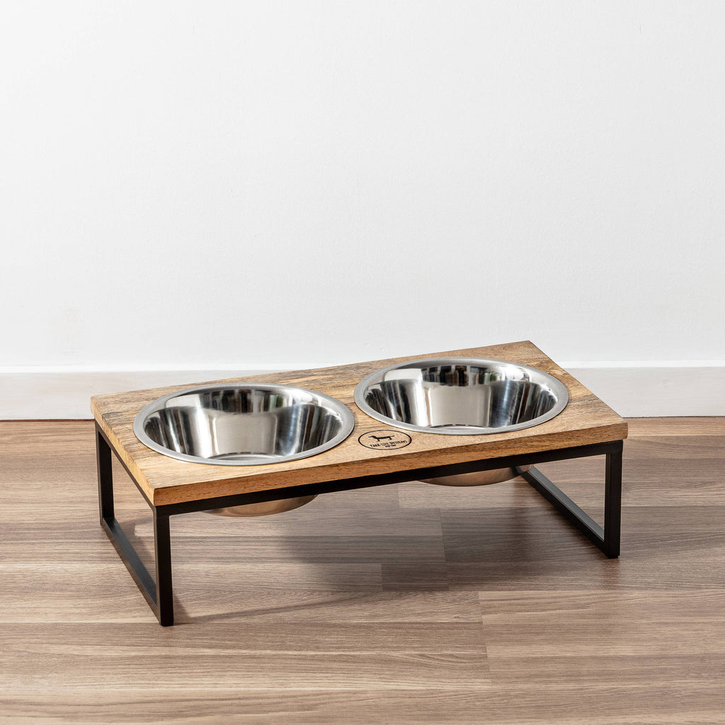 Hearth and Haven Elevated Pet Bowl - Modern Design : Medium - 24 oz per Bowl