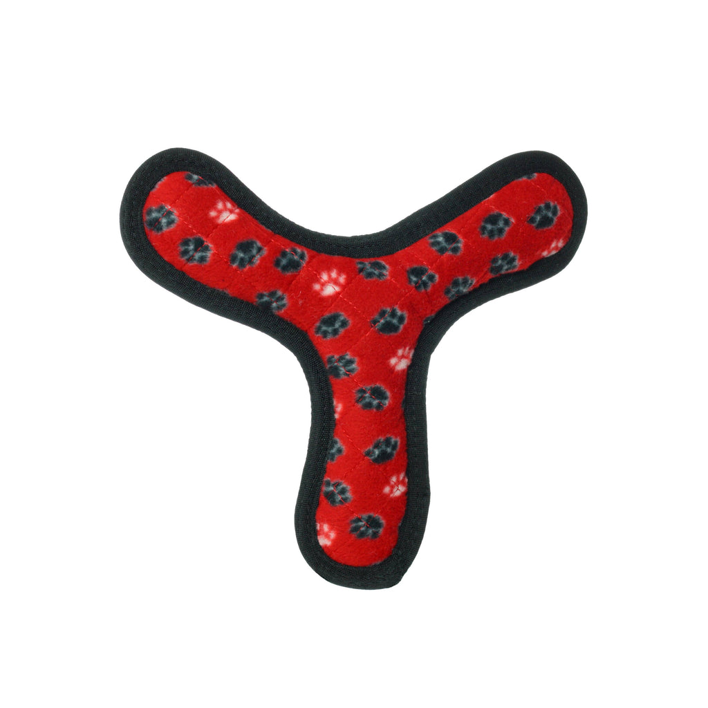 Tuffy Ultimate Boomerang - Red Paw, Squeaky Dog Toy