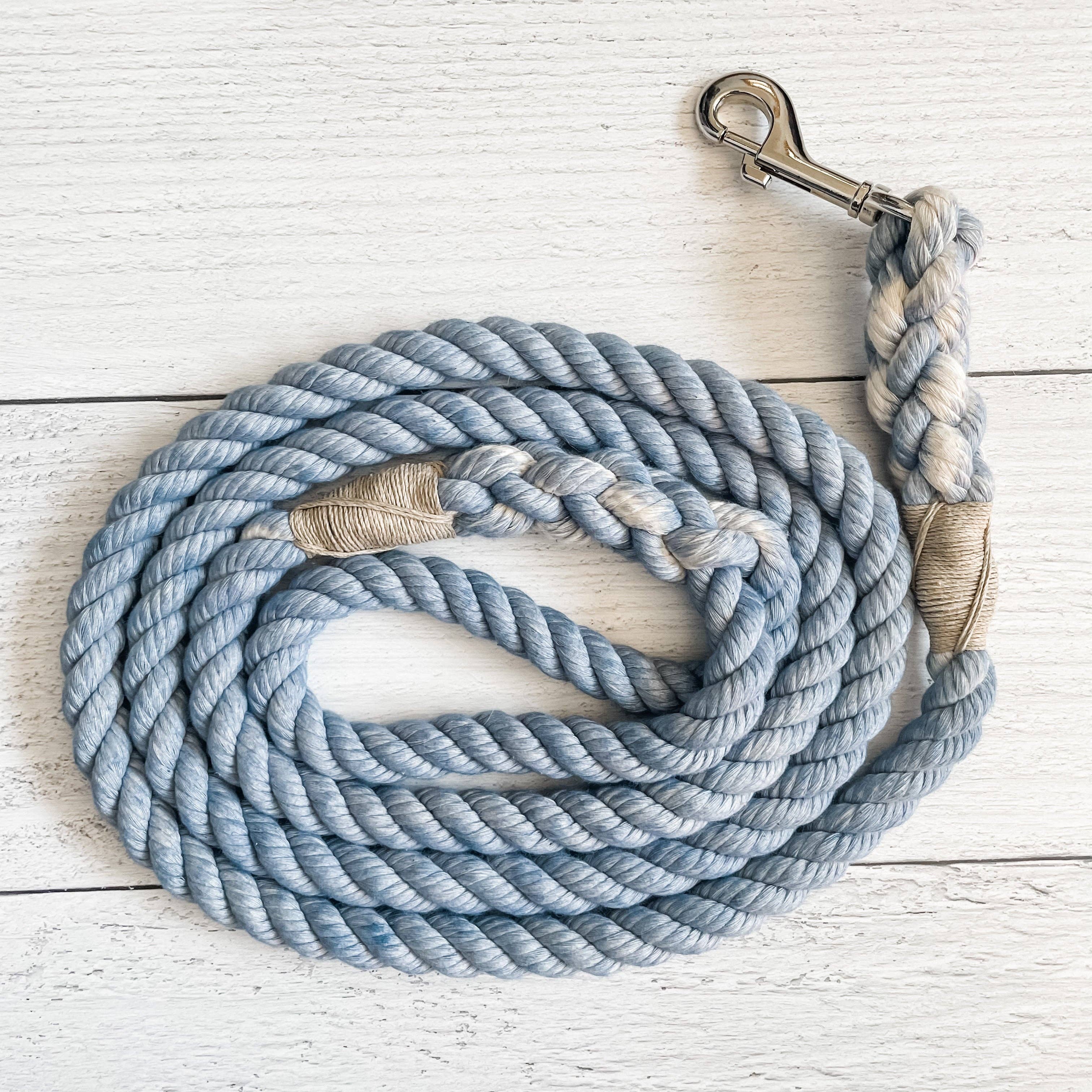 Sky Blue Leash: 5 Feet / Solid / 1/2 Inch