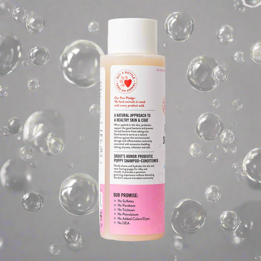 Skout's Honor Probiotic Shampoo+Conditioner Happy Puppy 16oz