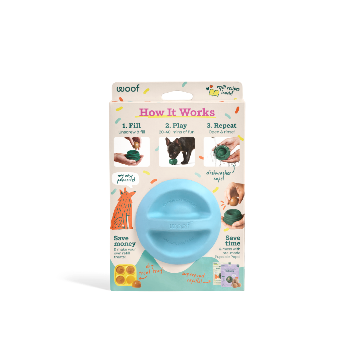 Party Pupsicle: Blue