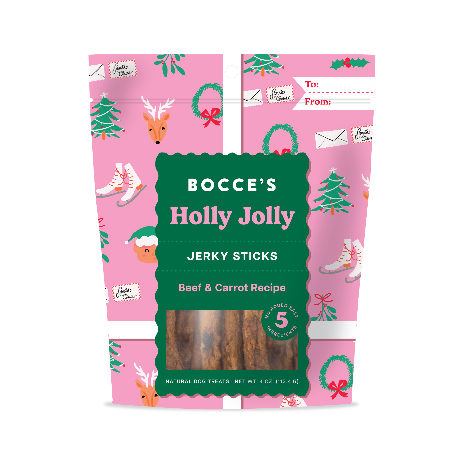 Holly Jolly Jerky Sticks