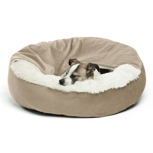 Best Friends by Sheri Cozy Cuddler Ilan Pet Bed: Tide Pool 24x24